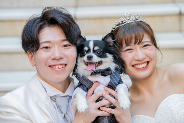 新潟県三条市　長岡市　新潟市　結婚式場　ウェディングドレス  人前挙式　リングドッグ