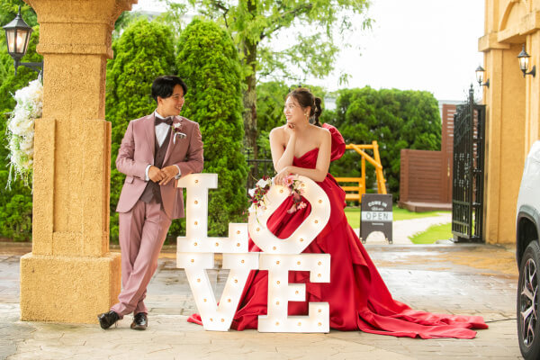 新潟県三条市　長岡市　新潟市　結婚式場　ウェディングドレス  ウェディングパーティー　カラードレス