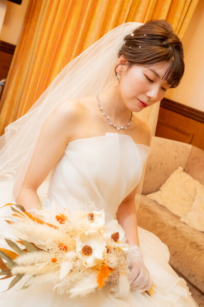 新潟県三条市　長岡市　新潟市　結婚式場　ウェディングドレス カラードレス　前撮影