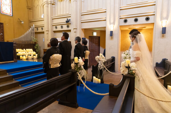新潟県三条市　長岡市　新潟市　結婚式場　ウェディングドレス   ファミリーミート　人前挙式
