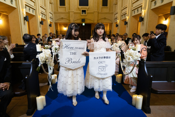 新潟県三条市　長岡市　新潟市　結婚式場　ウェディングドレス   ファミリーミート　人前挙式