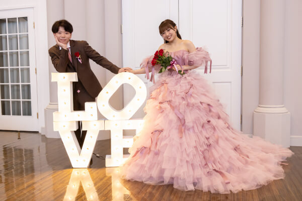新潟県三条市　長岡市　新潟市　結婚式場　ウェディングドレス カラードレス　前撮影