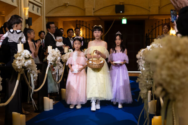 新潟県三条市　長岡市　新潟市　結婚式場　ウェディングドレス 　人前挙式　誓いの言葉　リングガール