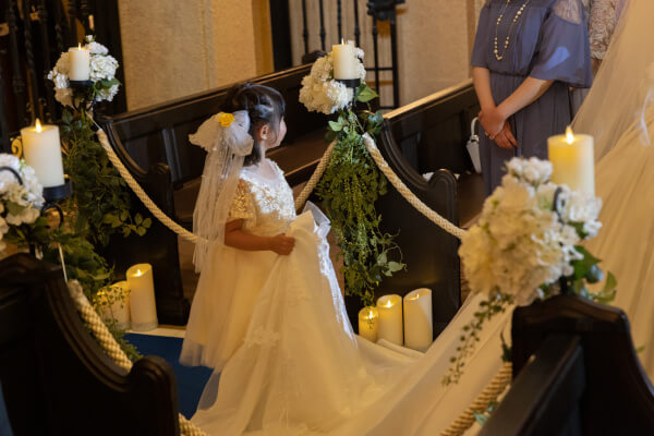 新潟県三条市　長岡市　新潟市　結婚式場　ウェディングドレス　お子様お手伝い　リングガール　リングボーイ　　
フラワーボーイ　トレーンガール　フラワーガール　フラッグボーイ