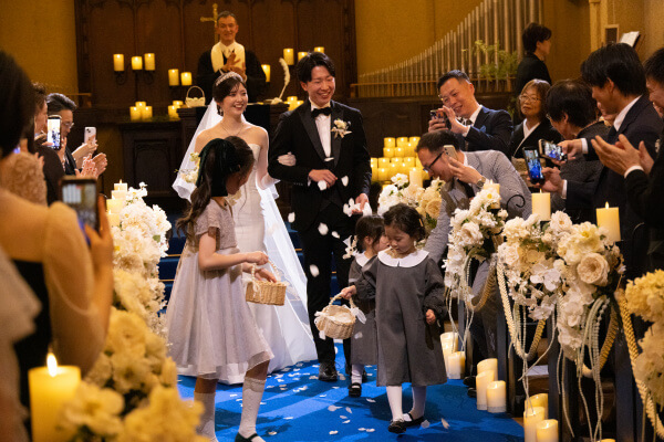 新潟県三条市　長岡市　新潟市　結婚式場　ウェディングドレス　お子様お手伝い　リングガール　リングボーイ　　
フラワーボーイ　トレーンガール　フラワーガール　フラッグボーイ