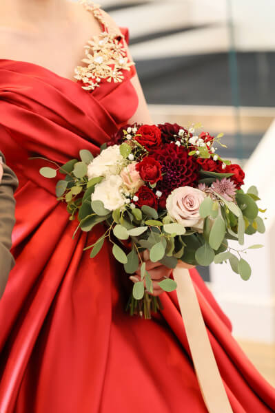 新潟県三条市、長岡市、見附市、結婚式場、ブーケ、ドレス、お花