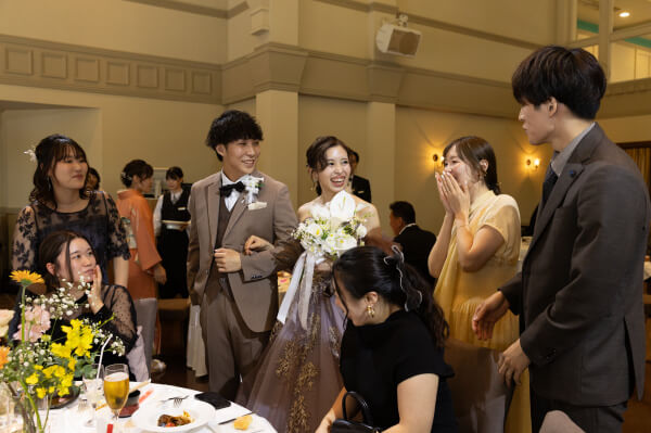 新潟県三条市 長岡市 新潟市 結婚式場 ウェディングドレス ウェディングパーティー カラードレス