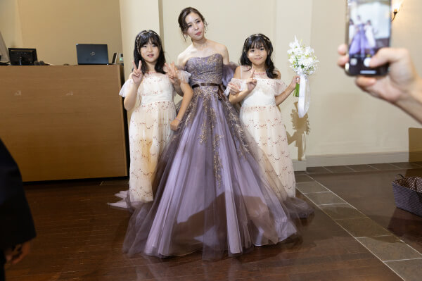 新潟県三条市 長岡市 新潟市 結婚式場 ウェディングドレス ウェディングパーティー カラードレス