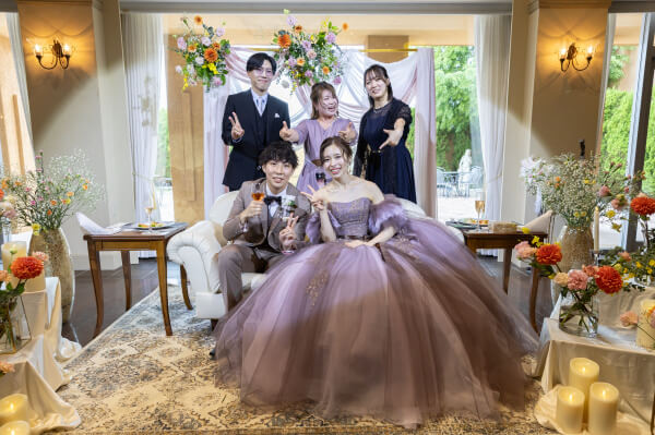 新潟県三条市 長岡市 新潟市 結婚式場 ウェディングドレス ウェディングパーティー カラードレス