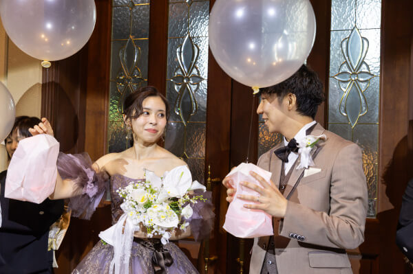 新潟県三条市 長岡市 新潟市 結婚式場 ウェディングドレス ウェディングパーティー カラードレス フライングランタン