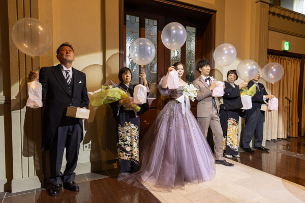 新潟県三条市 長岡市 新潟市 結婚式場 ウェディングドレス ウェディングパーティー カラードレス