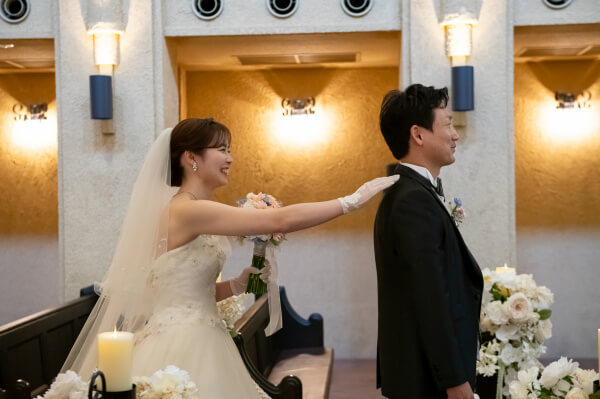 新潟県三条市　長岡市　新潟市　結婚式場　ウェディングドレス 　人前挙式　ファーストミート