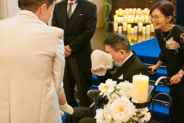 新潟県三条市 長岡市 新潟市 結婚式場 ウェディングドレス チャペル挙式 パパママキッズ婚 リングボーイ ファミリーミート