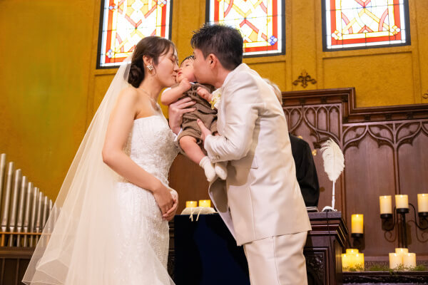 新潟県三条市 長岡市 新潟市 結婚式場 ウェディングドレス チャペル挙式 パパママキッズ婚 リングボーイ