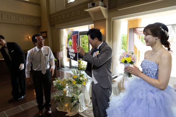 新潟県三条市　長岡市　新潟市　結婚式場　ウェディングドレス 　カラードレス　ウェディングパーティー