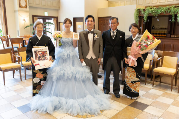 新潟県三条市　長岡市　新潟市　結婚式場　ウェディングドレス 　カラードレス　ウェディングパーティー