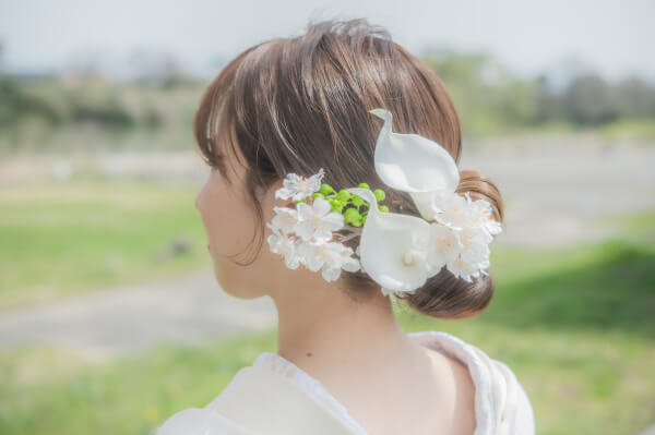 新潟県三条市 長岡市 新潟市 結婚式場 衣裳 ヘアスタイル 小物
