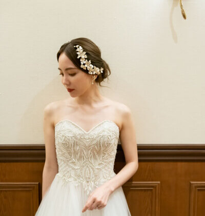 新潟県三条市 長岡市 新潟市 結婚式場 衣裳 ヘアスタイル 小物
