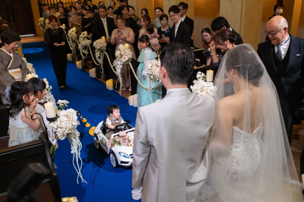 新潟県三条市 長岡市 新潟市 結婚式場 ウェディングドレス チャペル挙式 パパママキッズ婚 リングボーイ