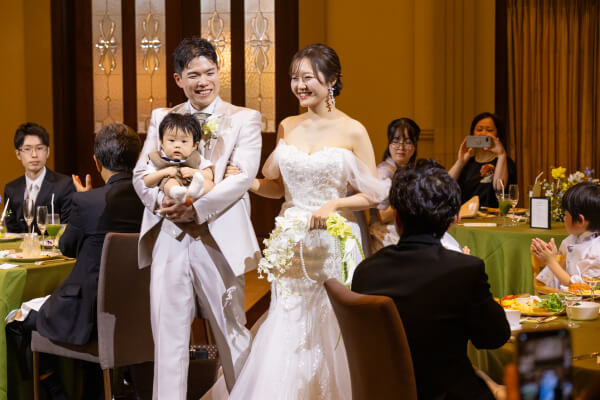 【パーティレポート◆パパママキッズ婚Ⅱ】笑顔溢れる結婚式！お子さまと一緒に叶えた感謝が伝わる一日！