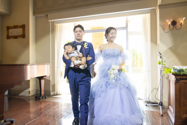 新潟県三条市 長岡市 新潟市 結婚式場 ウェディングドレス パパママキッズ婚 ウェディングパーティー カラードレス