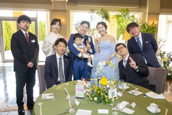 新潟県三条市 長岡市 新潟市 結婚式場 ウェディングドレス パパママキッズ婚 ウェディングパーティー カラードレス