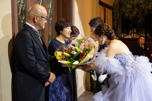 新潟県三条市 長岡市 新潟市 結婚式場 ウェディングドレス パパママキッズ婚 ウェディングパーティー カラードレス