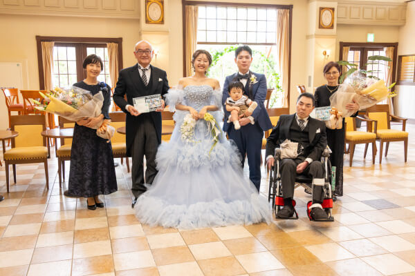 新潟県三条市 長岡市 新潟市 結婚式場 ウェディングドレス パパママキッズ婚 ウェディングパーティー カラードレス