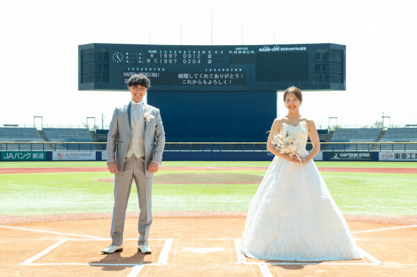 新潟県三条市 長岡市 新潟市 結婚式場 ウェディングドレス ウェディ カラードレス ロケーションフォト 前撮り 前撮影