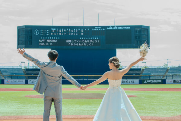 新潟県三条市 長岡市 新潟市 結婚式場 ウェディングドレス ウェディ カラードレス ロケーションフォト 前撮り 前撮影
