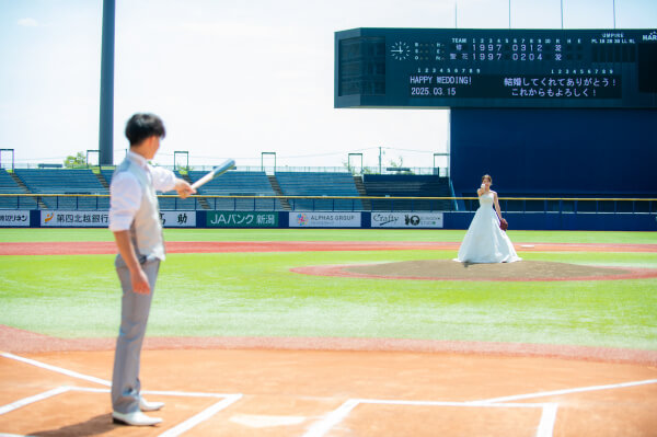 新潟県三条市 長岡市 新潟市 結婚式場 ウェディングドレス ウェディ カラードレス ロケーションフォト 前撮り 前撮影