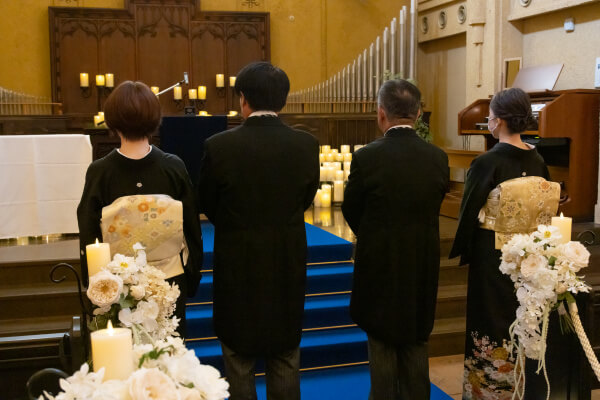 新潟県三条市　長岡市　新潟市　結婚式場　ウェディングドレス 　人前挙式　ファミリーミート