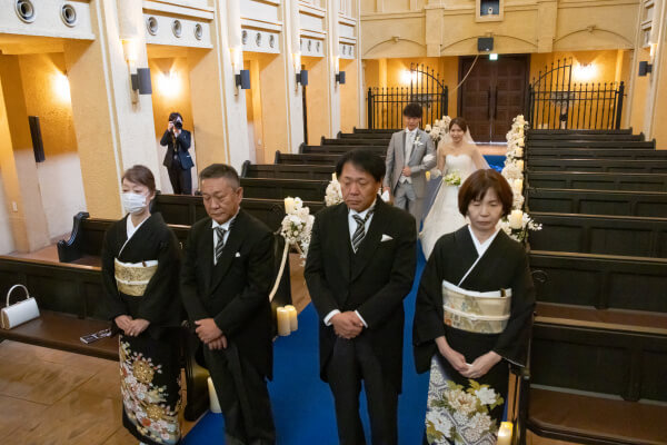 新潟県三条市　長岡市　新潟市　結婚式場　ウェディングドレス 　人前挙式　ファミリーミート