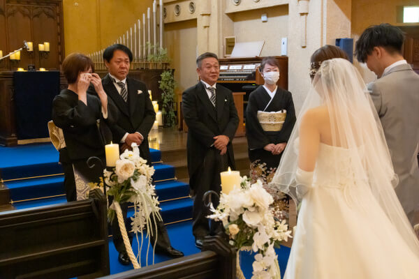 新潟県三条市　長岡市　新潟市　結婚式場　ウェディングドレス 　人前挙式　ファミリーミート