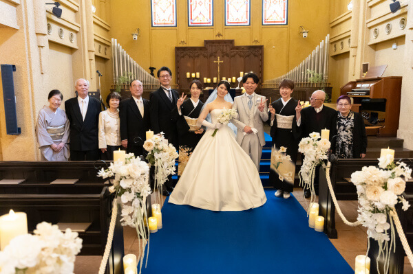 新潟県三条市 長岡市 新潟市 結婚式場 ウェディングドレス タキシード チャペル挙式 ありがとう