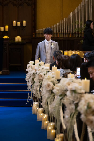 新潟県三条市　長岡市　新潟市　結婚式場　ウェディングドレス 　人前挙式　ベールダウン　サンドセレモニー