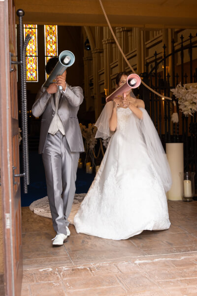 新潟県三条市　長岡市　新潟市　結婚式場　ウェディングドレス 　人前挙式　ベールダウン　サンドセレモニー