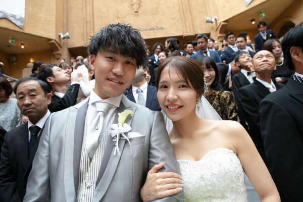 新潟県三条市　長岡市　新潟市　結婚式場　ウェディングドレス 　人前挙式　ベールダウン　サンドセレモニー