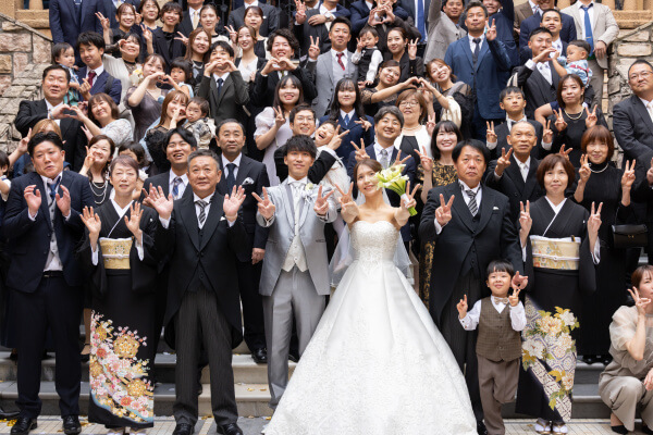 新潟県三条市　長岡市　新潟市　結婚式場　ウェディングドレス 　人前挙式　ベールダウン　サンドセレモニー