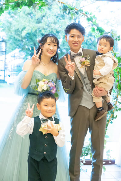 新潟県三条市、見附市、長岡市、結婚式場、ドレス、パーティー、パパママ婚