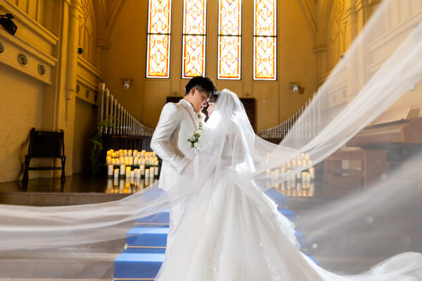 新潟県三条市　長岡市　新潟市　結婚式場　ウェディングドレス 　ウェディングパーティー　カラードレス 前撮り　ロケフォト