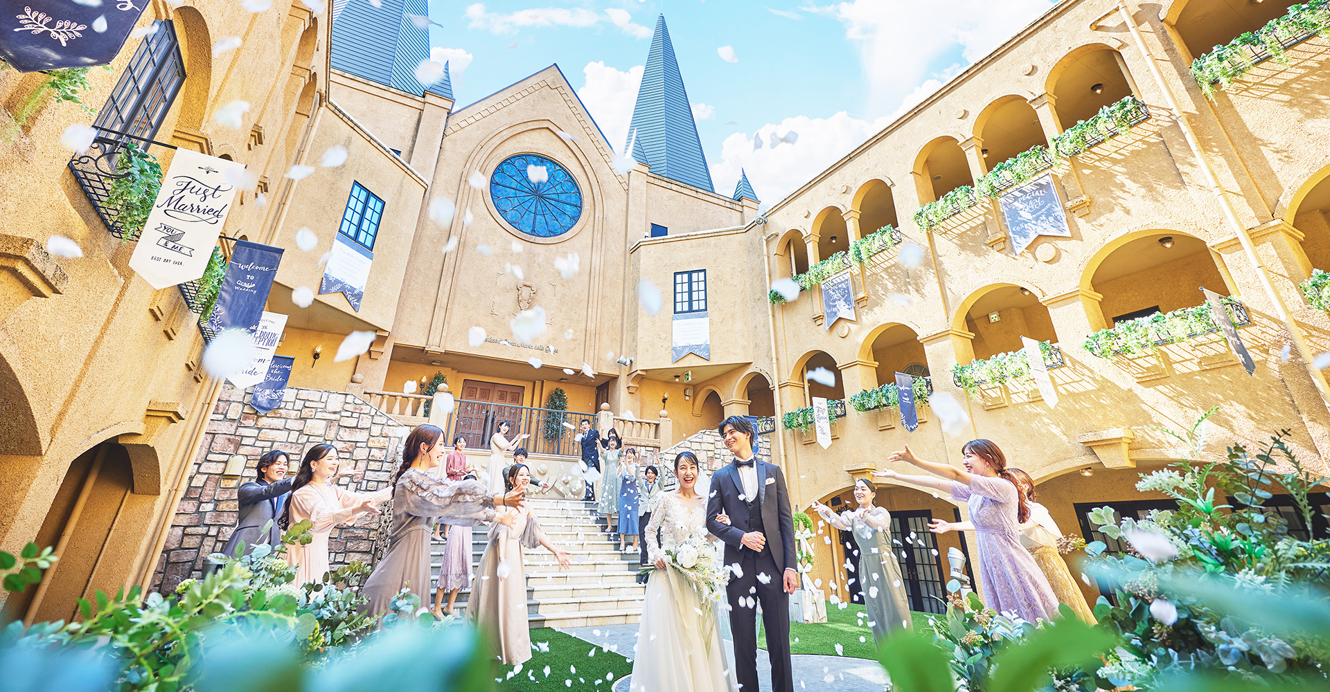 三条市の結婚式場 ピアザ デッレ グラツィエ